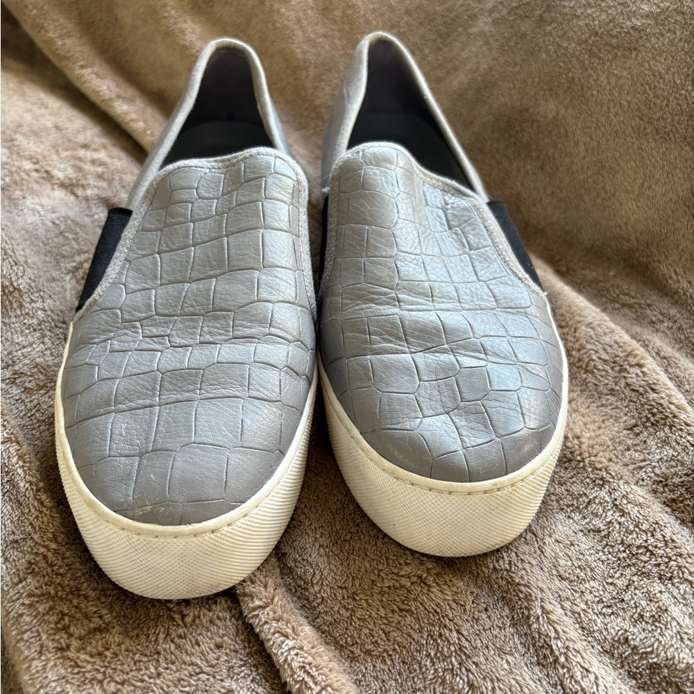 leather sneakers
